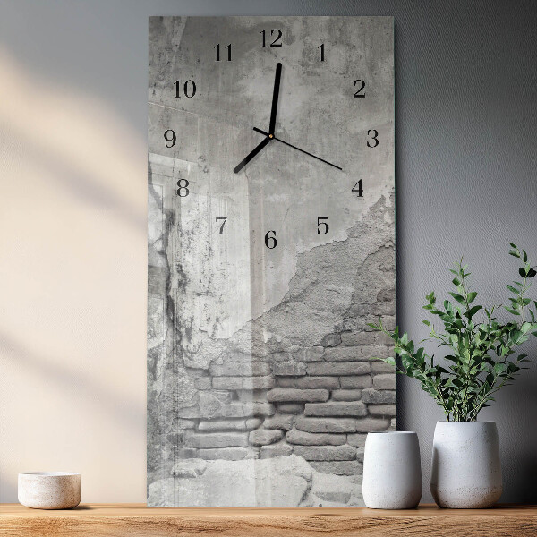 Vertikale Uhr Wand