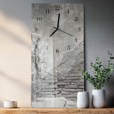 Vertikale Uhr Wand