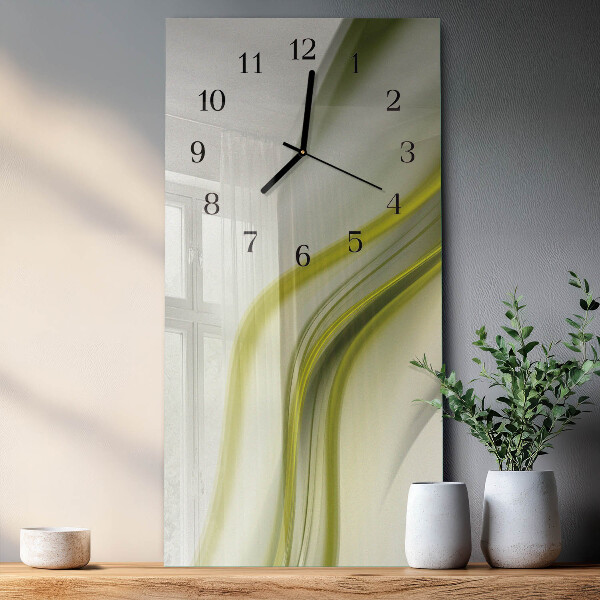 Vertikale Uhr Abstrakte Linien