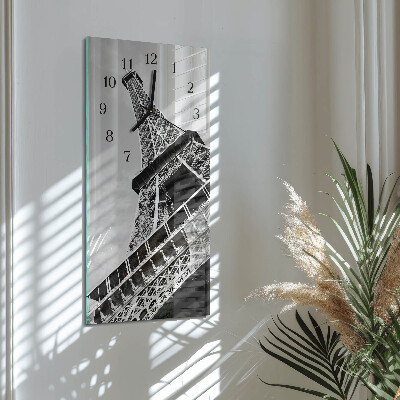 Vertikale Uhr Eiffelturm