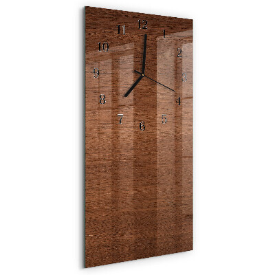 Vertikale Uhr Holzbretter