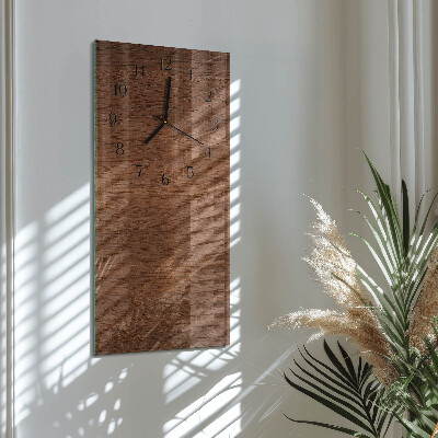 Vertikale Uhr Holzbretter