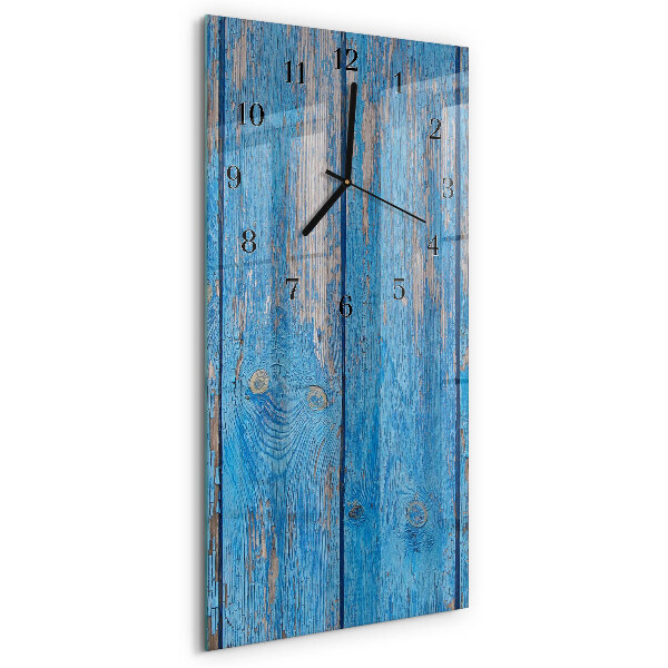 Vertikale Uhr Holz