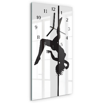 Vertikale Uhr Pole-Tänzerin