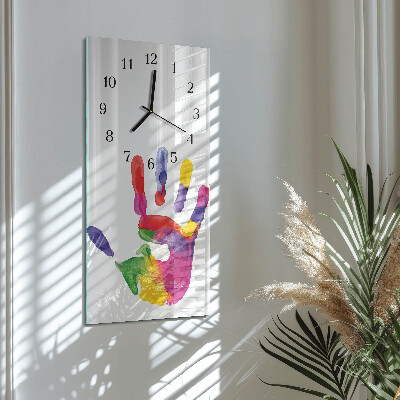 Vertikale Uhr Hand