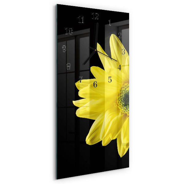 Vertikale Uhr Blume