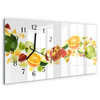 Horizontale Uhr Fruchtmischung
