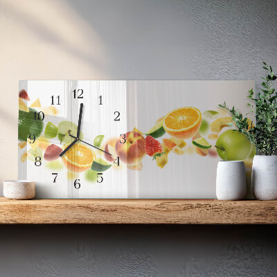 Horizontale Uhr Fruchtmischung