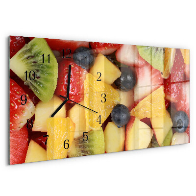 Horizontale Uhr Obstsalat