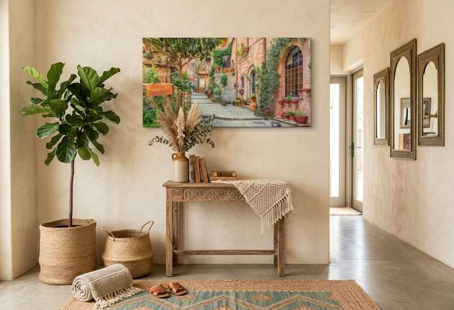 Verwandeln Sie den Flur in ein Schaufenster Ihres Zuhauses – Wanddekorationen, die einen ersten Eindruck hinterlassen