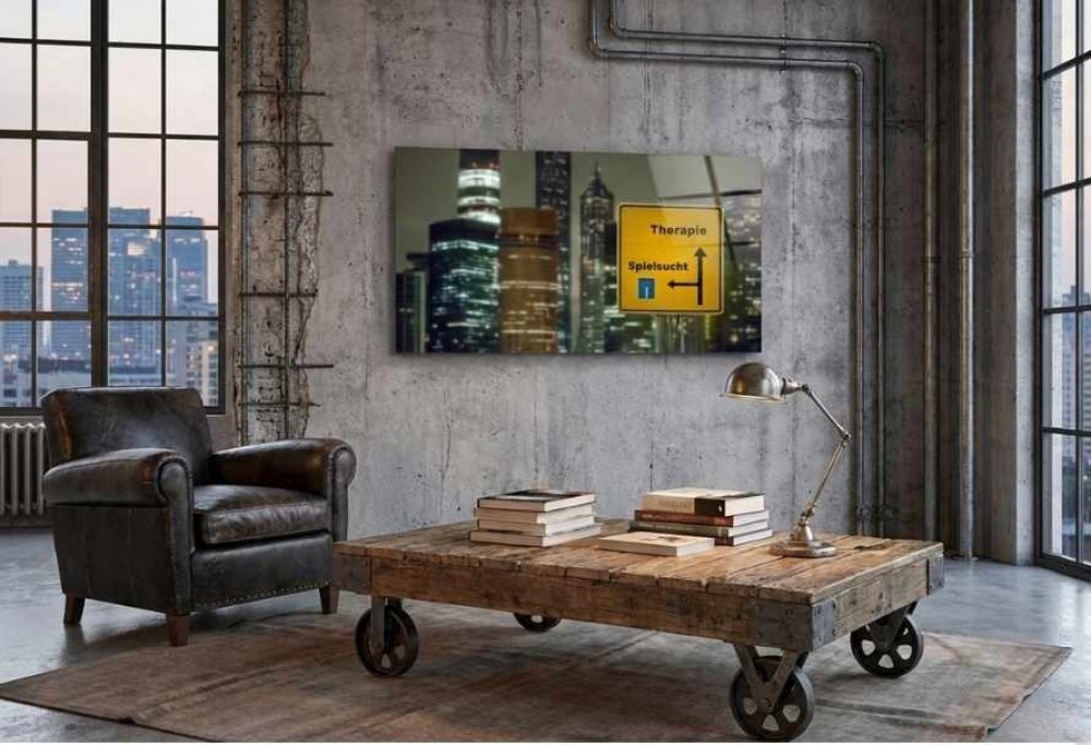 Wohnzimmer im Loft-Stil