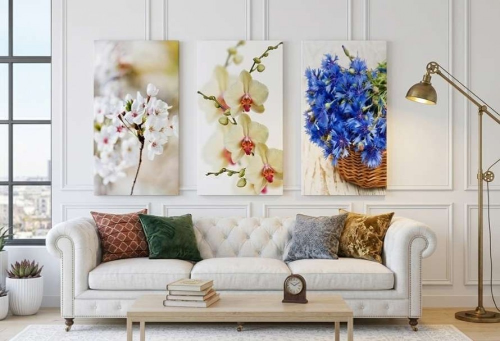 Bildergalerie im Wohnzimmer
