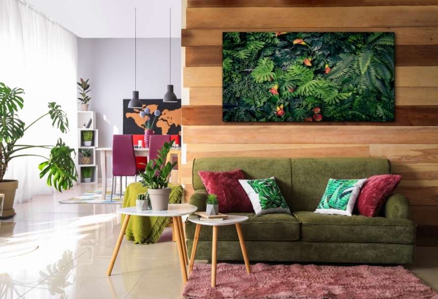 Innenarchitekturtrends 2022 – wir konzentrieren uns auf von der Natur inspirierte Räume!