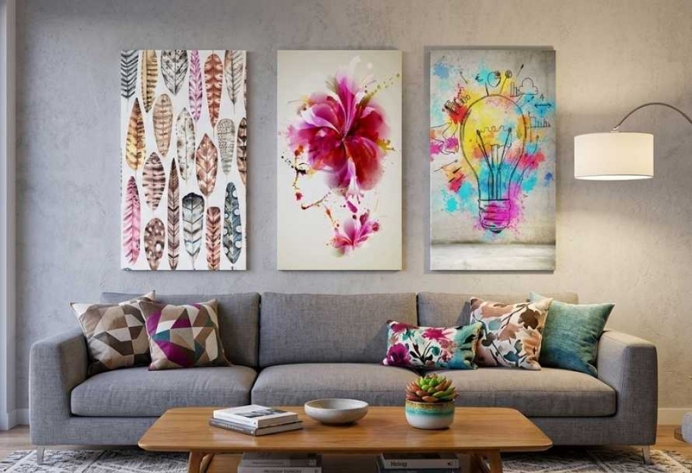 Bildergalerie im Wohnzimmer