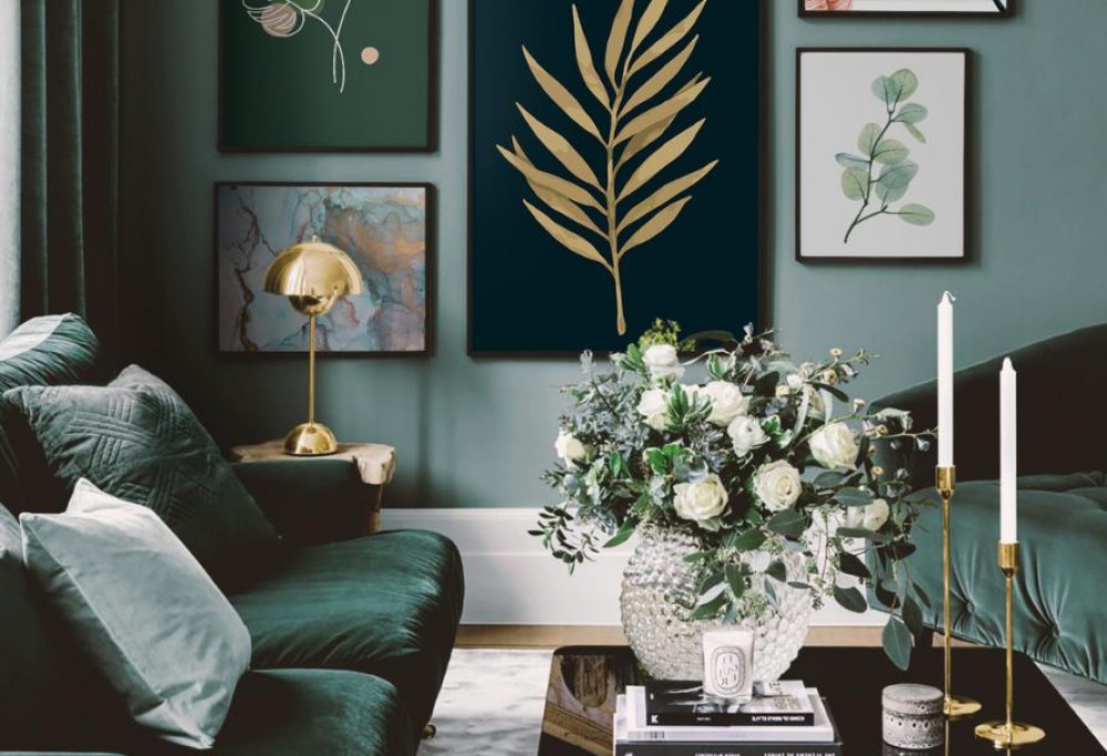 modisches Wohnzimmer 2023