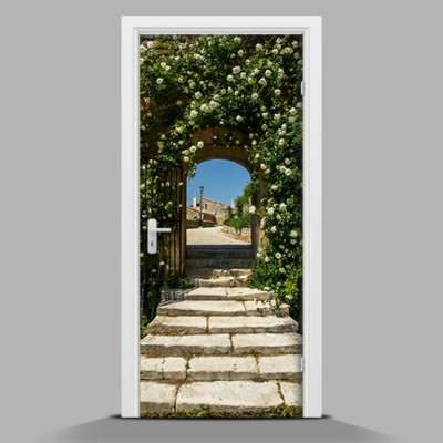 So vergrößern Sie Ihren Innenraum, z. B. Fototapeten für Flurtüren