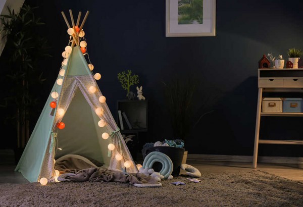 Wie richtet man eine Spielecke für ein Kind ein?