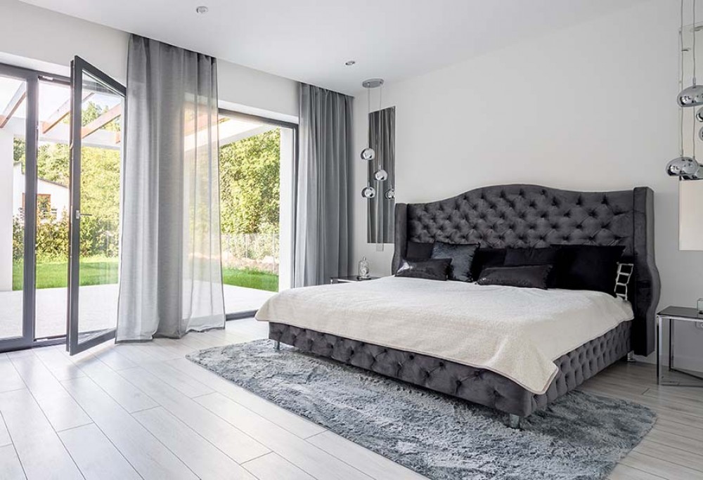 glamouröses Schlafzimmer