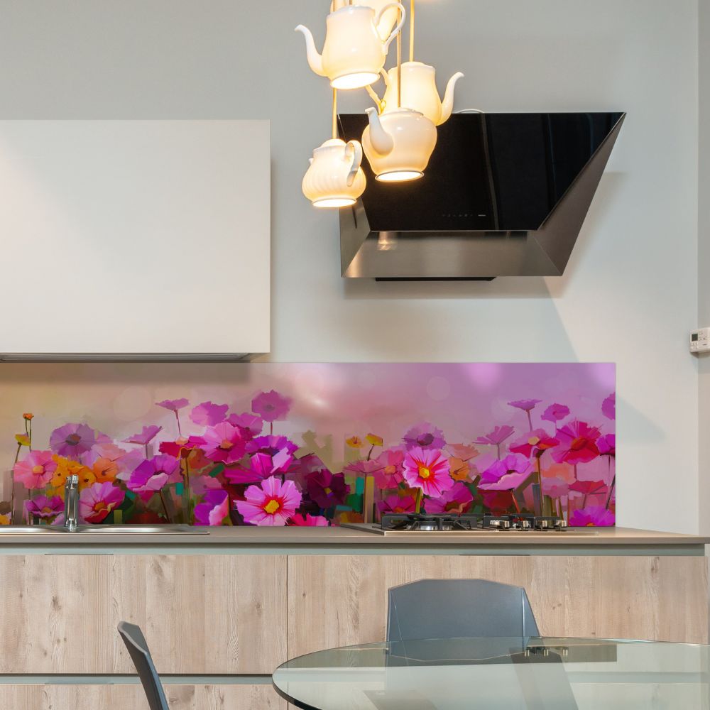 Glaspaneele für die Küche