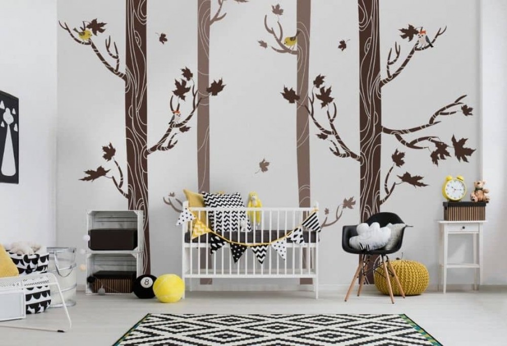 Wandaufkleber für ein Kinderzimmer