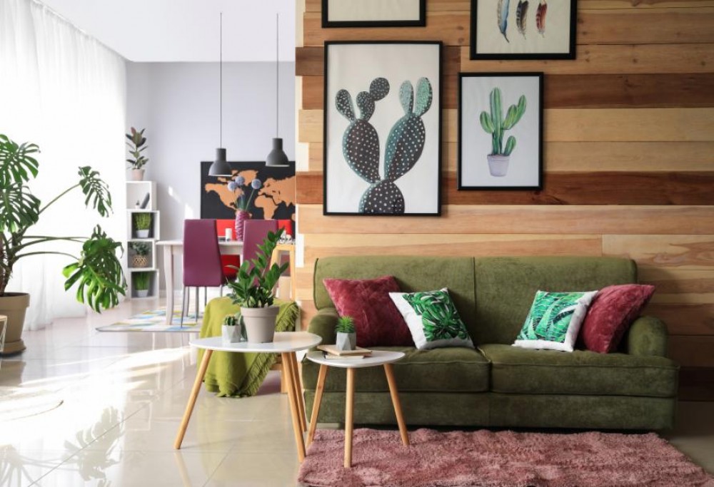 modisches Wohnzimmer 2023