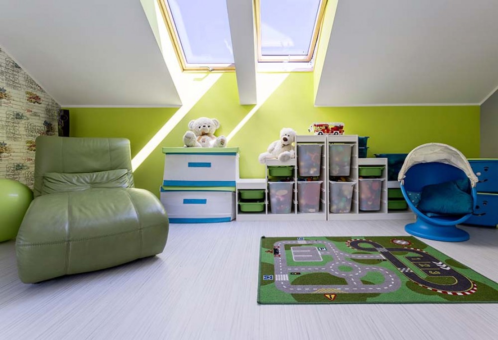 Dekorationen für ein Jungenzimmer